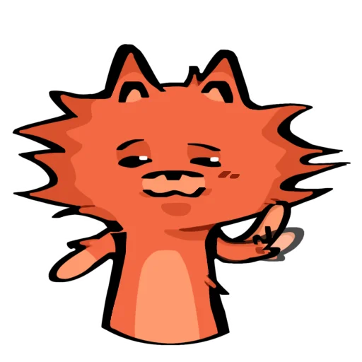 Стикерпак Кот Фуня для Telegram