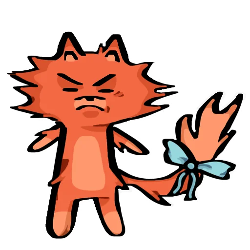 😠 Стикер «Кот Фуня» для Telegram