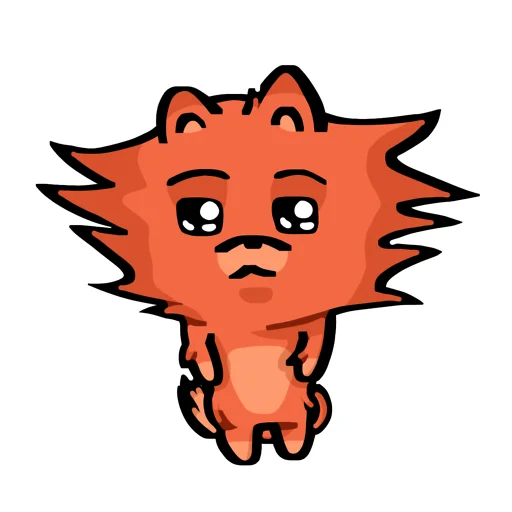 🥺 Стикер «Кот Фуня» для Telegram