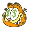 Стикер 20 Garfield