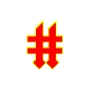 ✍️ Эмодзи «Squealer font - английские буквы» для Telegram