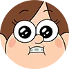 Стикер 15 😁Gravity Falls emojis
