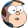Стикер 3 😁Gravity Falls emojis