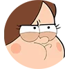 Стикер 14 😁Gravity Falls emojis