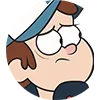 Стикер 8 😁Gravity Falls emojis
