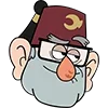 Стикер 22 😁Gravity Falls emojis