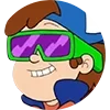 Стикер 10 😁Gravity Falls emojis