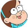 Стикер 12 😁Gravity Falls emojis