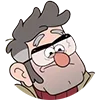Стикер 28 😁Gravity Falls emojis