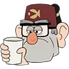 Стикер 27 😁Gravity Falls emojis