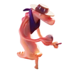 Стикер 44 Glitch Adaptive