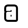 Стикер 26 GTA шрифт