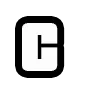 Стикер 28 GTA шрифт