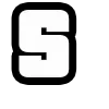 Стикер 14 GTA шрифт