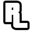 Стикер 13 GTA шрифт