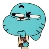 Стикер 4 Gumball Watterson