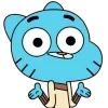 Стикер 14 Gumball Watterson