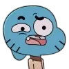 Стикер 10 Gumball Watterson