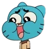 Стикер 33 Gumball Watterson