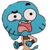 Стикер 55 Gumball Watterson