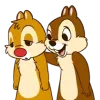 Стикер 13 🤘 Набор эмоджи по мульту «Chip and Dale Чип и Дейл»