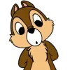 Стикер 16 🤘 Набор эмоджи по мульту «Chip and Dale Чип и Дейл»
