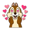 Стикер 24 🤘 Набор эмоджи по мульту «Chip and Dale Чип и Дейл»