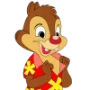 Стикер 10 🤘 Набор эмоджи по мульту «Chip and Dale Чип и Дейл»