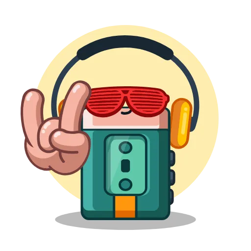 Стикер 22 90S Gadgets