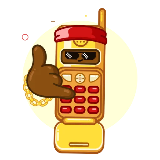 Стикер 19 90S Gadgets