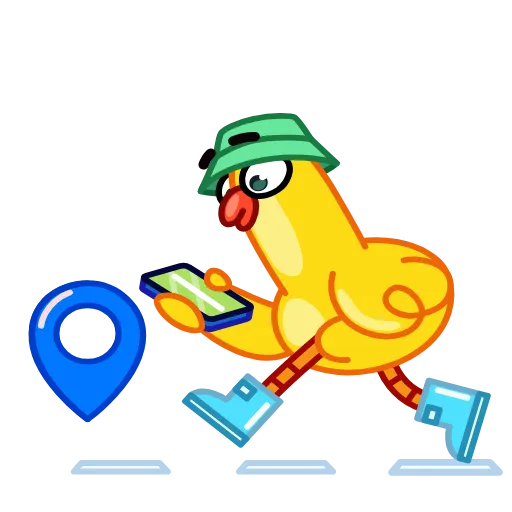 Стикер 48 Гусь Гагусь - Goose emoji