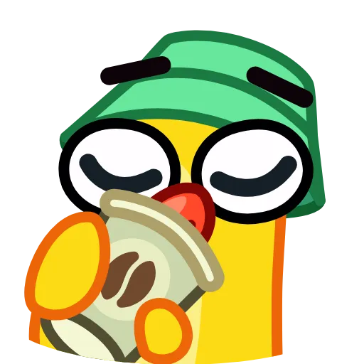 Стикер 12 Гусь Гагусь - Goose emoji