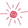 ☀️ Эмодзи «Красненький шрифт» для Telegram