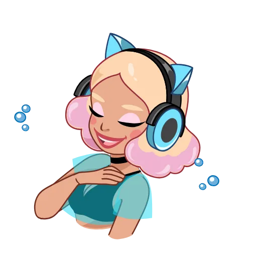 😂 Эмодзи «Gamer Girl» для Telegram