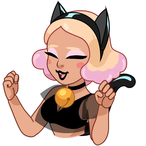 😉 Эмодзи «Gamer Girl» для Telegram