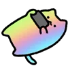 Стикер 4 🎮 Gaming cat