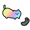 Стикер 17 🎮 Gaming cat