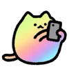 Стикер 2 🎮 Gaming cat