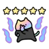 Стикер 34 🎮 Gaming cat