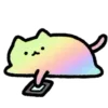 Стикер 37 🎮 Gaming cat