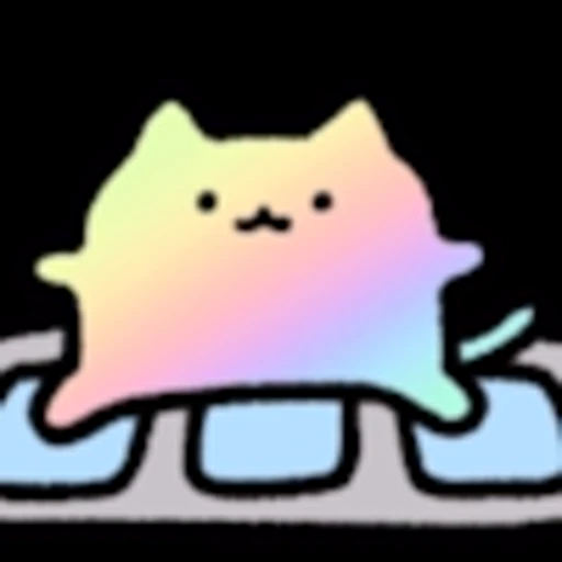 Стикер 40 Gaming Cat