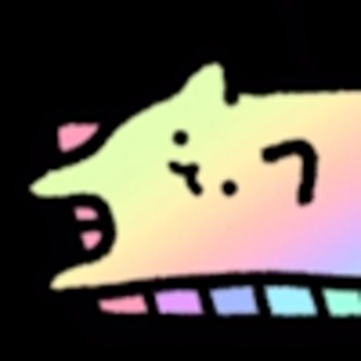 Стикер 35 Gaming Cat