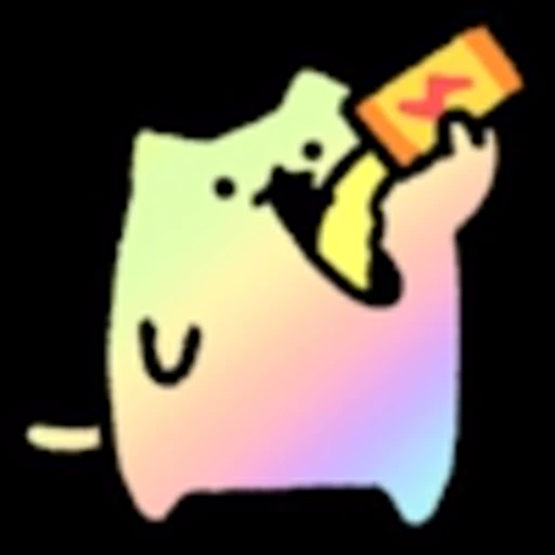 Стикер 9 Gaming Cat