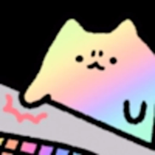 Стикер 13 Gaming Cat