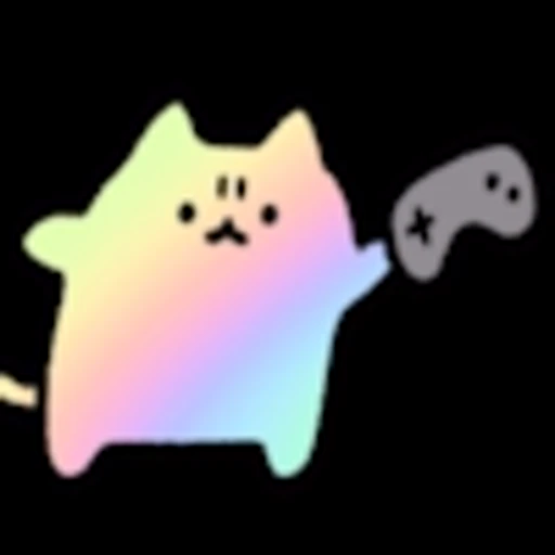 Стикер 37 Gaming Cat