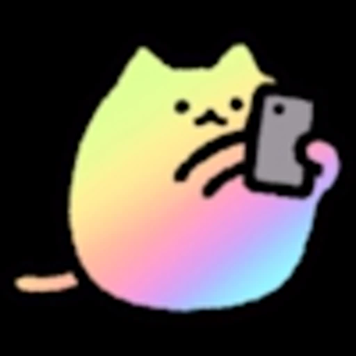 Стикер 28 Gaming Cat