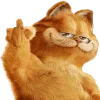 Стикер 23 🥯 Набор эмоджи по мульту «Garfield Гарфилд»