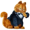 Стикер 27 🥯 Набор эмоджи по мульту «Garfield Гарфилд»