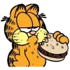 Стикер 11 🥯 Набор эмоджи по мульту «Garfield Гарфилд»
