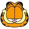 Стикер 3 🥯 Набор эмоджи по мульту «Garfield Гарфилд»
